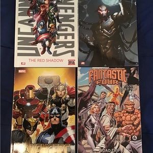4 Marvel trade paperbacks